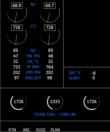 MFD without menu bar and window frame