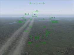 F-16 Head-Up Display (HUD)