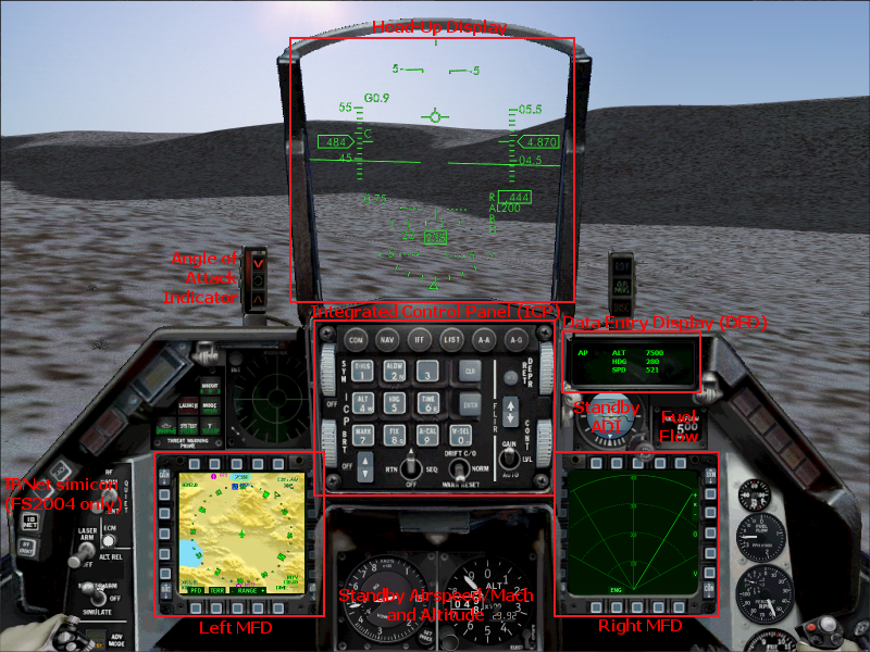 f 16 simulator cockpit plans